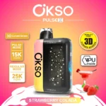 OKSO 25000 Puffs 15k 25k Pulse X Engångsvape 3D-böjd skärm