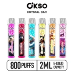 OKSO 800 Puffs Crystal Bar 2ml E-Liquid Cheap Disposable Vape Wholesale