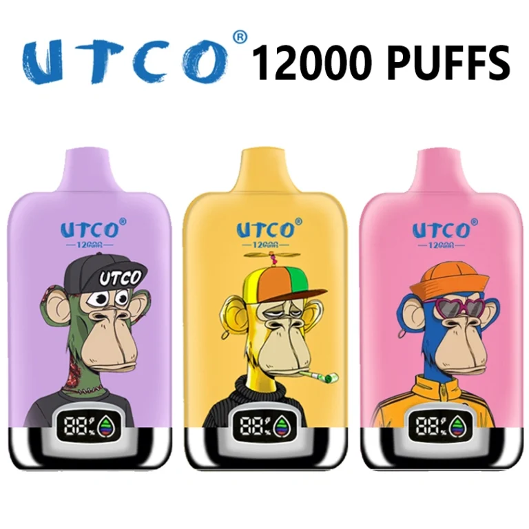 Puff 12K UTCO Digital Box 12000 Puffs Disposable Vape