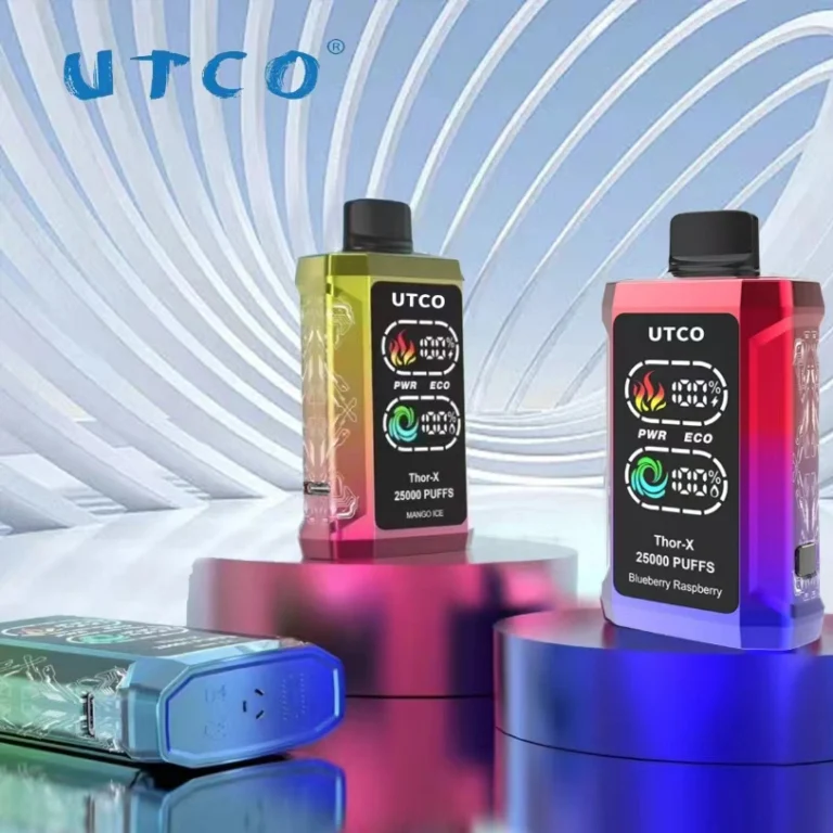 Puff 25k UTCO 25000 Puffs Thor-X Smart Screen Disposable Vape