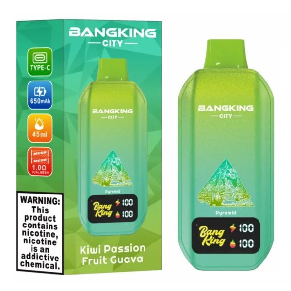 Puff 50k Bang King 50000 Puffs City Smart Screen Disposable Vape Electronic Cigarette Wholesale