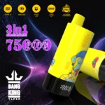 Puffs 75k Bang King 75000 Puffs 3 v 1 za enkratno uporabo Vape Triple Flavors