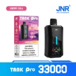 JNR 33000 Puffs 33K Tank Pro Disposable Vape Smart Screen Wholesale