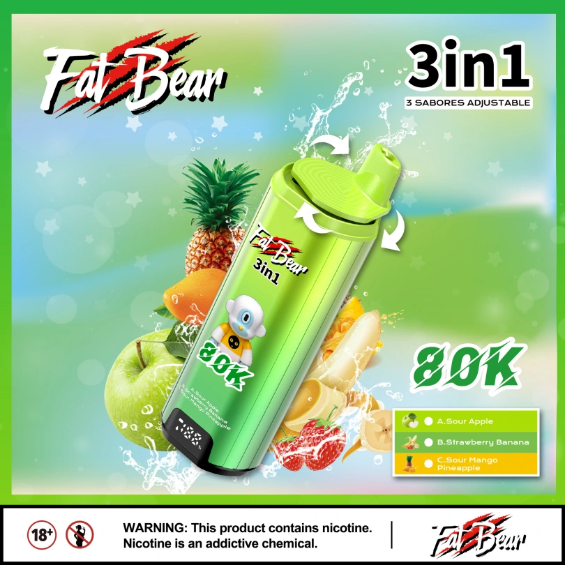 Aivono Fat Bear 80000 Puffs Disposable Vape