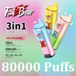 Aivono Fat Bear 80000 Puffs Wegwerp Vape