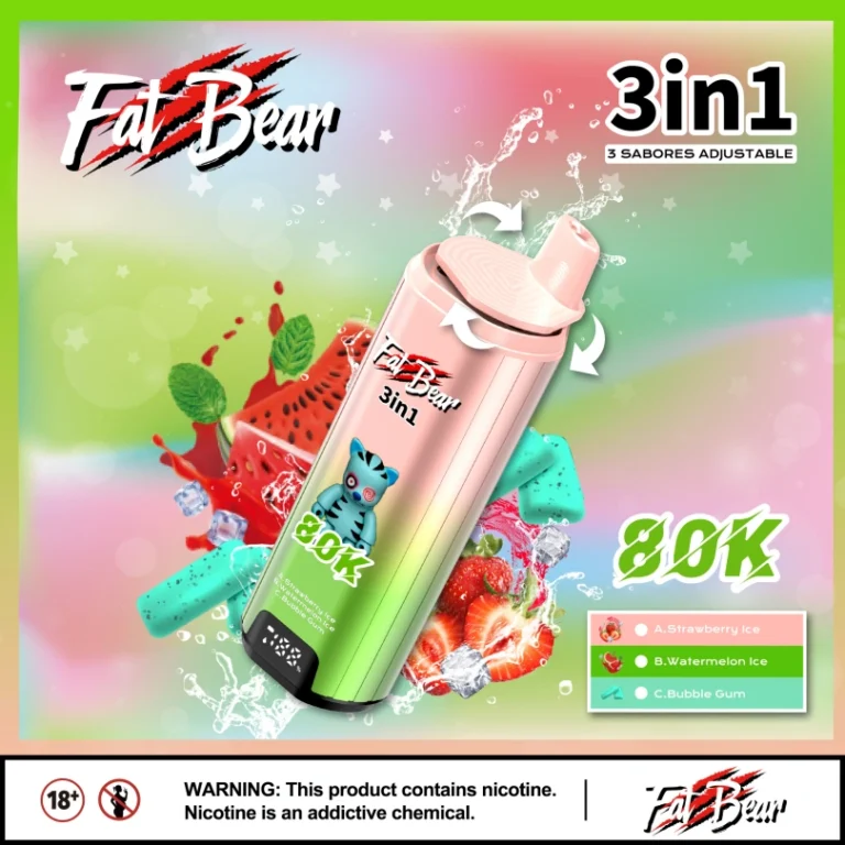 Aivono Fat Bear 80000 Puffs Engangs-vape