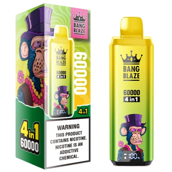 Retail Vape MOQ 2 Sample Order Free Shipping Bang Blaze 60000 Puffs