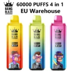 ELi ladu Bang Blaze 60k Puffs 60000 elektrooniline sigarett hulgimüük 4 in 1 Vape
