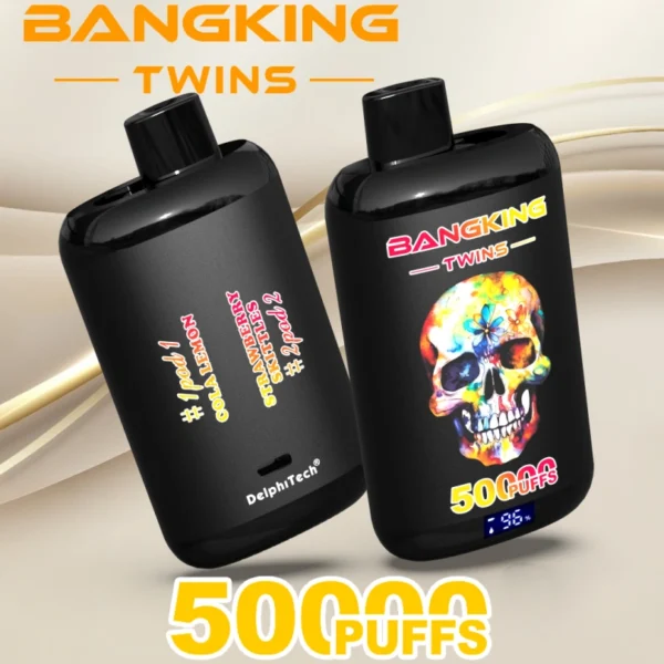 Retail Vape Sample Order MOQ 2 Free Shipping Bang King Twins 50000