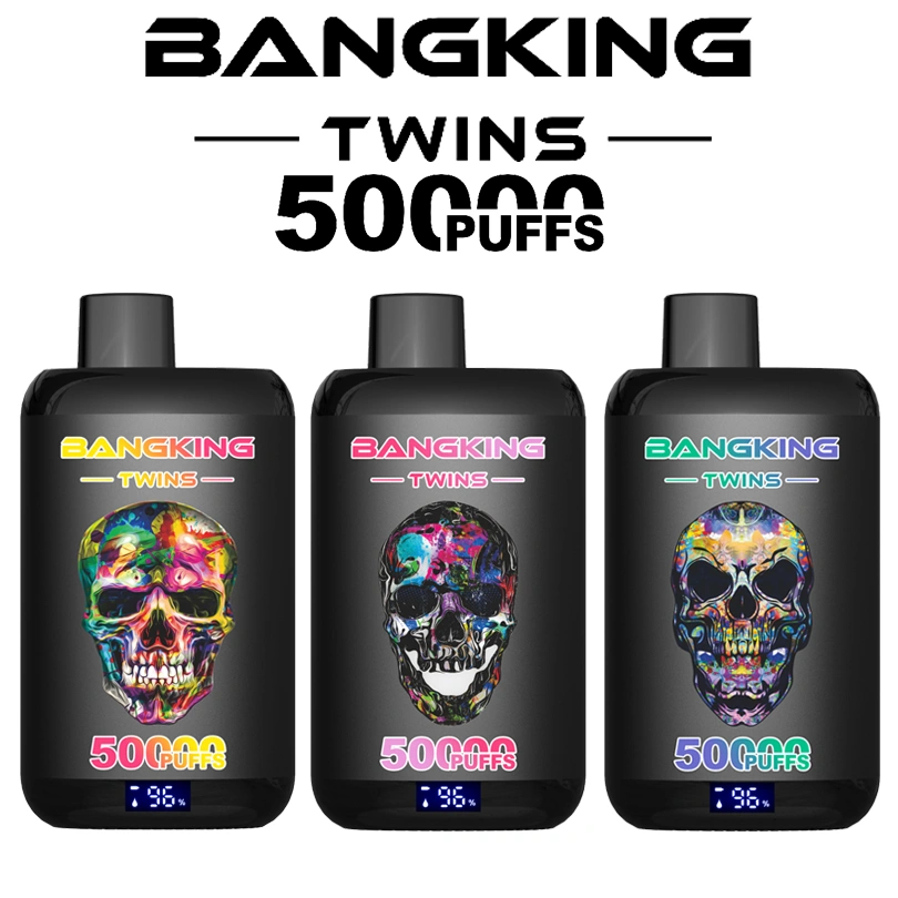 Bang King Twins 50000 Puffs ühekordselt kasutatav Vape