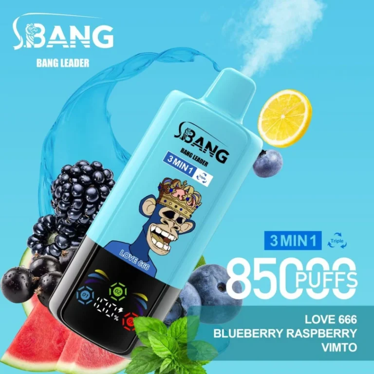 Bang Leader 85000 Puffs 85k Three Triple Disposable Vape Shop Near Me Free Shipping