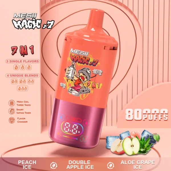 Mesii Magic 80000 Puffs Engangs-damp