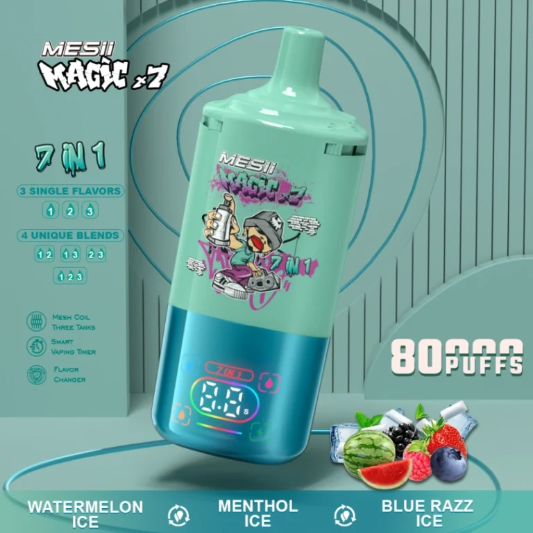 Mesii Magic 80000 Puffs Engangs-damp