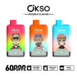 OKSO 60000 Puffs 60k 2 in 1 Double Flavors Disposable Vape Shop Online