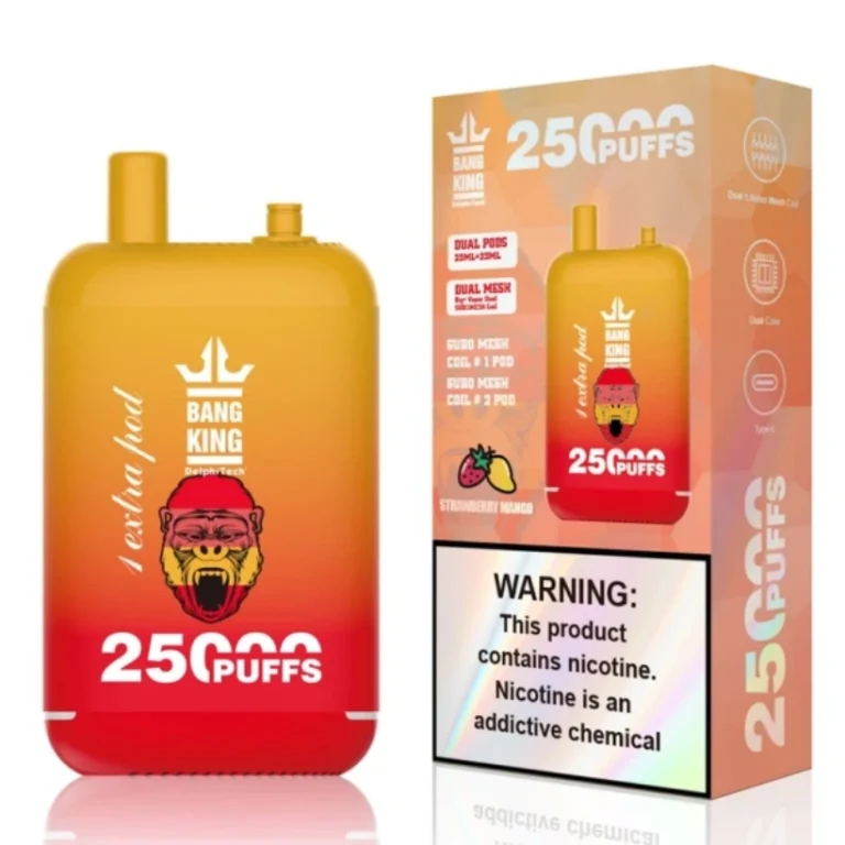 Retail Vape 25000 Puffs Personal Buyer Minimum Order 2 Pieces Bang King Free Shipping