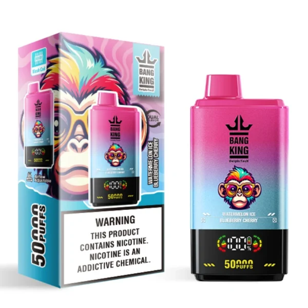 Sample Order MOQ 2 Retail Vape Free Shipping Bang King 50000 Puffs