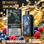 EU Vape Vapomesi Brown Bear 30000 Puffs 30k Smart Screen Einweg elektronische Zigarette Großhandel 2025 Freies Verschiffen