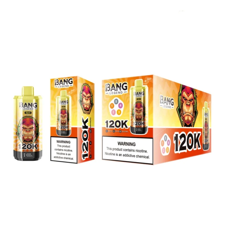 Home 84 Bang Legenda 120k Puffs 120000 eldobható vape