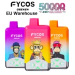 EU Vape FYCOS 50000 Puffs 2 in 1 Disposable E Cigarette Wholesale 2025 Hot