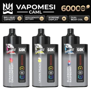 EU Vape Vapomesi 60000 Puffs 60k Caml Best Disposable Electronic Cigarette Wholesale Free Shipping