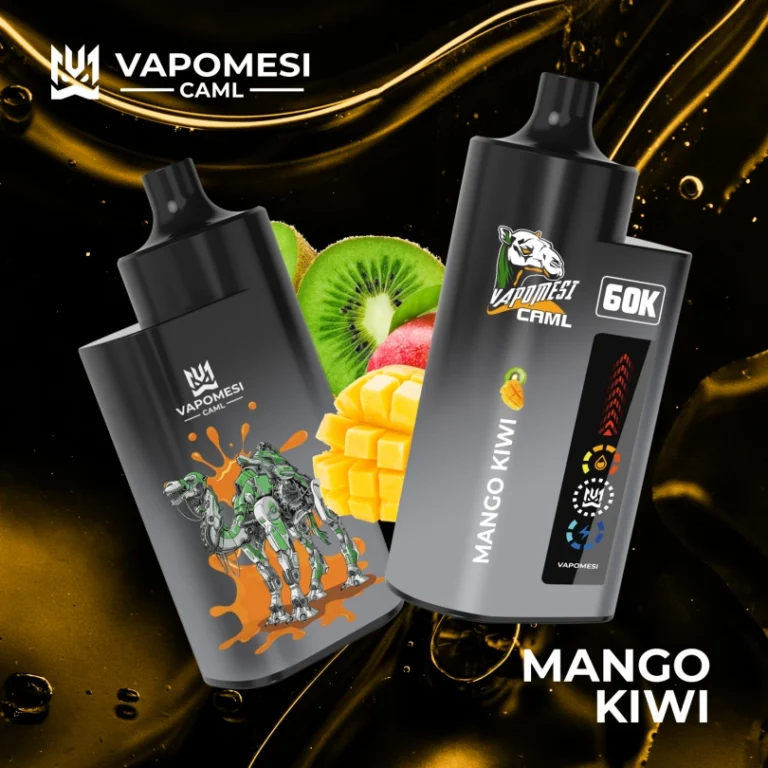 EU Vape Vapomesi 60000 Puffs 60k Caml Best Disposable Electronic Cigarette Wholesale Free Shipping