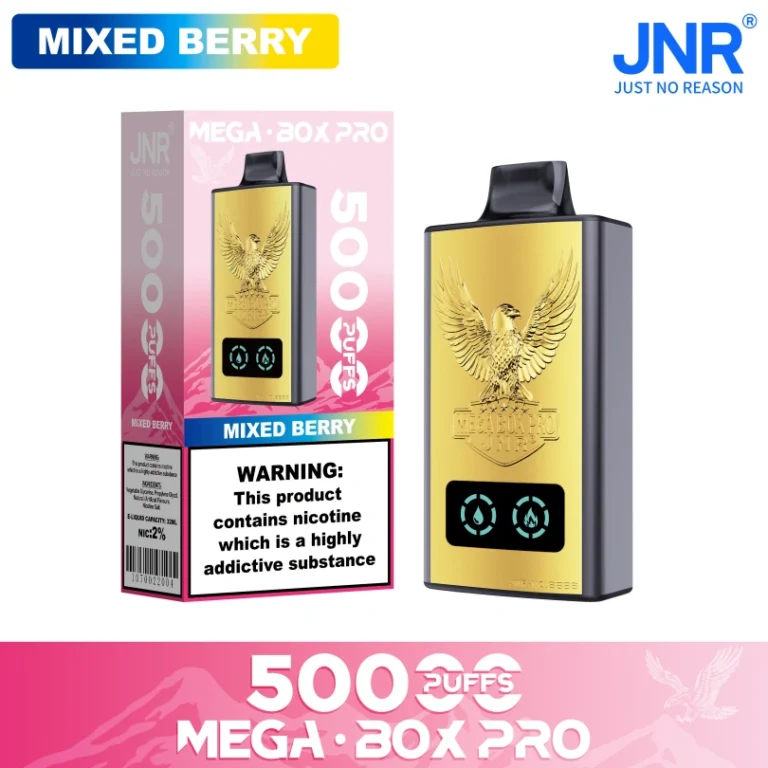 JNR Mega Box Pro 50000 Puffs Disposable Vape