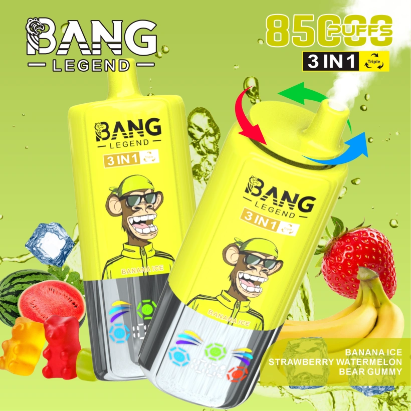 Negozio di Vape al dettaglio Acquista 2 pezzi Acquirente personale Prova Gusto Bang Legend 85K 