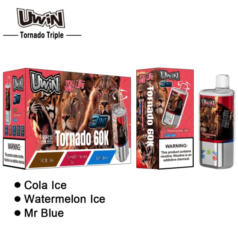 Uwin 60000 Puffs Tornado Disposable Vape