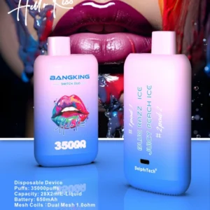 Λιανική Vape 35000 Puffs δείγμα παραγγελίας δωρεάν αποστολή Bang King