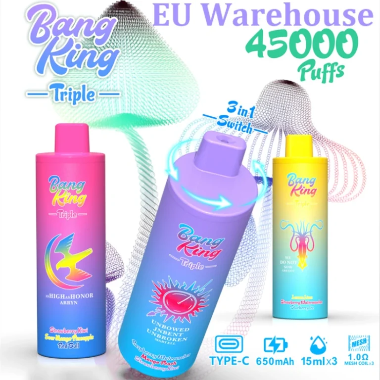 Retail Vape 45000 Puffs Personal Buy Sample Order Minimum 2 Pieces Bang King