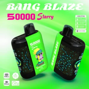 Retail Vape 50000 Puffs Minimum Order Free Shipping Sample Order Bang Blaze Starry