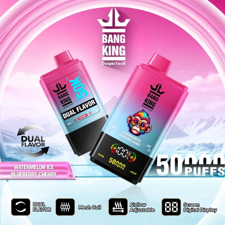 Retail Vape 50000 Puffs Sample order Free Shipping Bang King