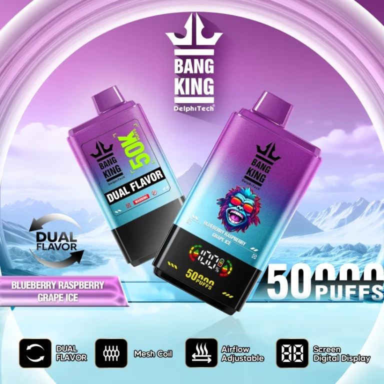 Detail Vape 50000 Puffs Sample order Gratis forsendelse Bang King