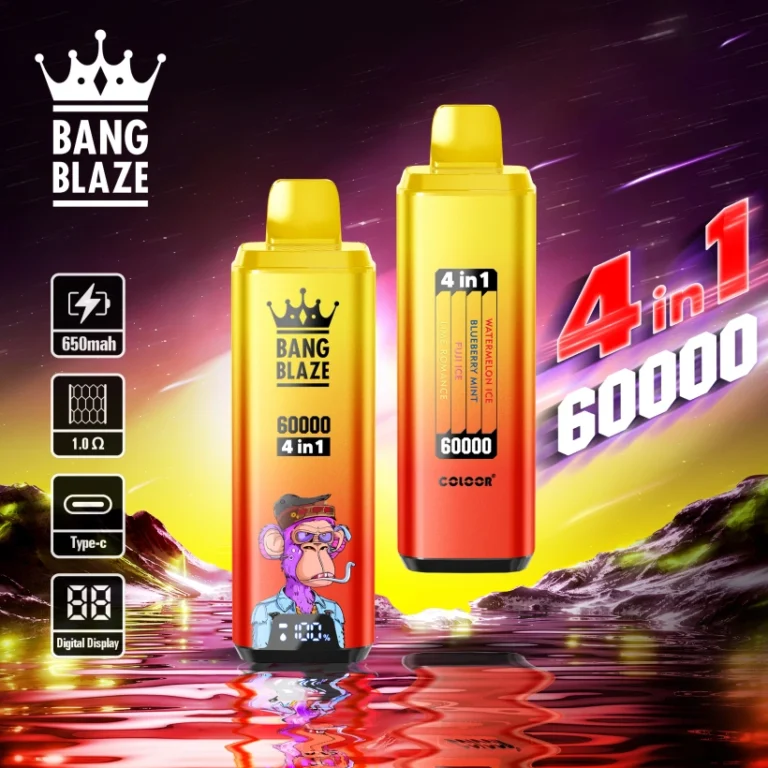 Retail Vape 60000 Puffs Minimum Order 2 Pieces Sample Order Free Shipping Bang Blaze