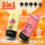 Maloprodaja Vape 85000 Puffs Minimalno naročilo Nakup 2 kosov Vzorčno naročilo Bang King