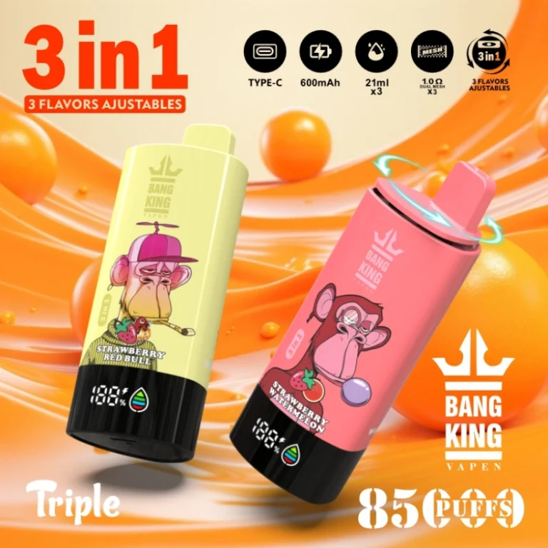 Retail Vape 85000 Puffs Minimum Order Buy 2 Pieces Sample Order Bang King