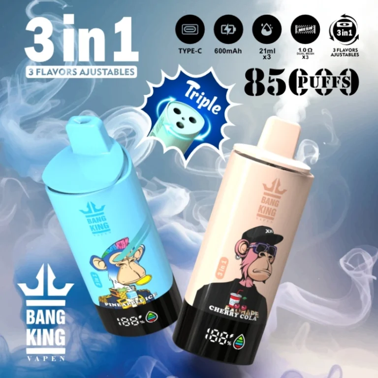 Home 82 Kiskereskedelmi Vape 85000 Puffs Minimum rendelés Vásárlás 2 darab minta rendelés Bang King