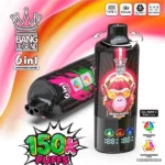Bang Legend 150000 Pufffs 6 i 1 Engangs Vape Engros Gratis forsendelse