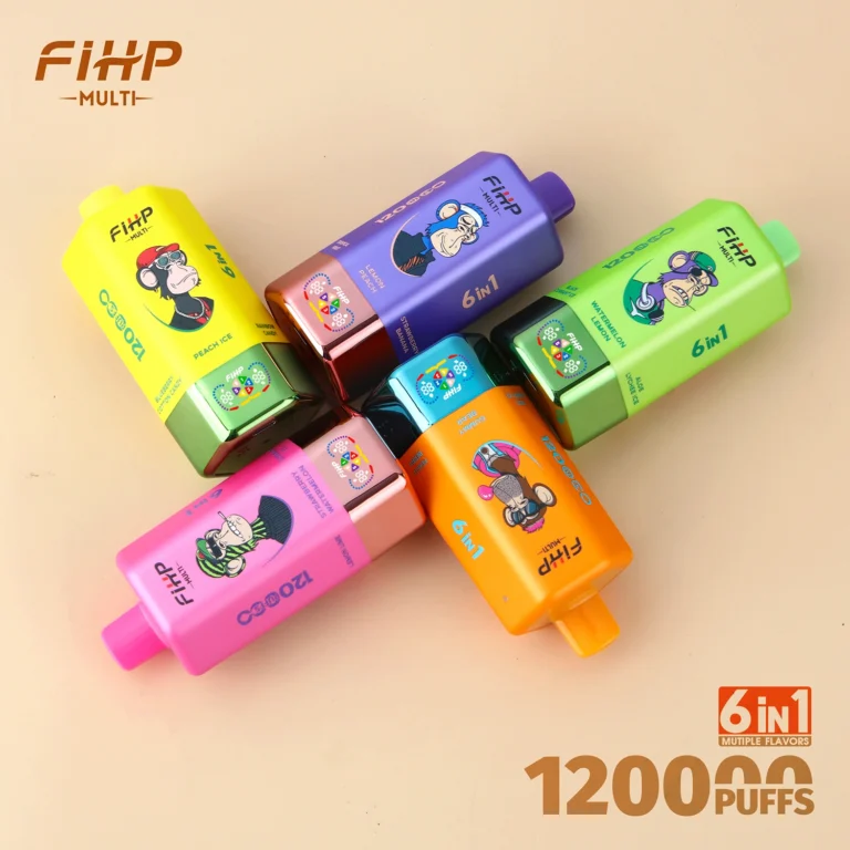 ΕΕ Vape FIHP 120000 Puffs 120k 6 σε 1 Δωρεάν αποστολή 3-7 εργάσιμες ημέρες παράδοσης