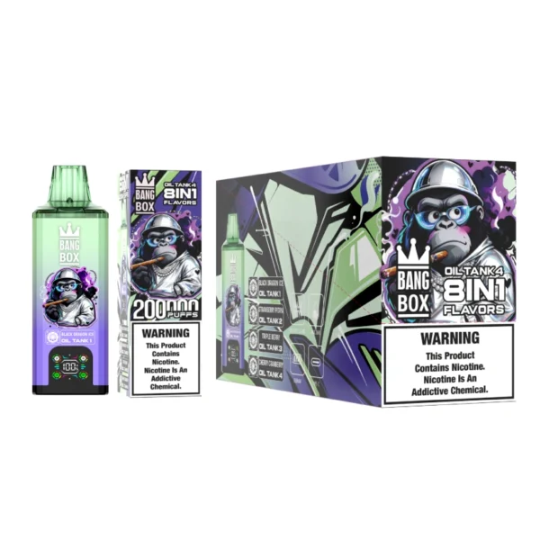 Bang Box 200k Puffs 8 in 1 Best Disposable Vape Wholesale 200000 Free Shipping