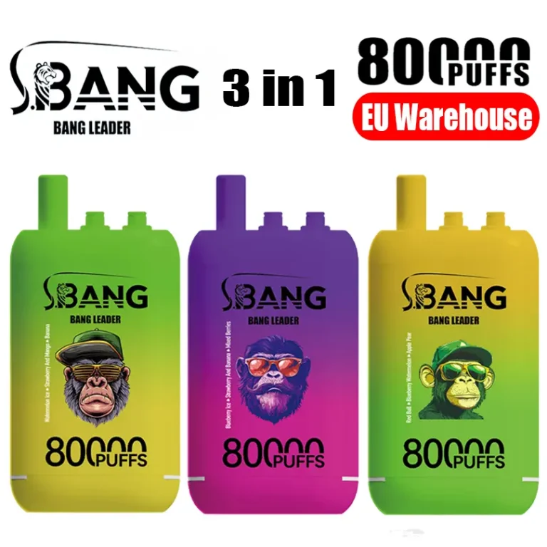 EU Vape Bang Leader 80k Puffs 80000 3 in 1 Best Disposable E Cigarette