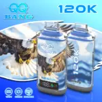 QQ Bang 120k Puffs Crystal Engångs Vape 120000 Billigt pris
