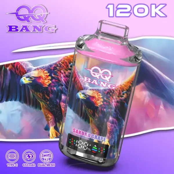 QQ Bang 120k Puffs Crystal Disposable Vape 120000 Levná cena