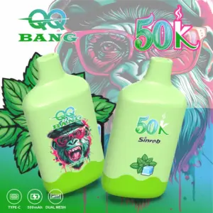QQ Bang 50k Puffs 50000 Billig engångs Vape Penna Fri Frakt