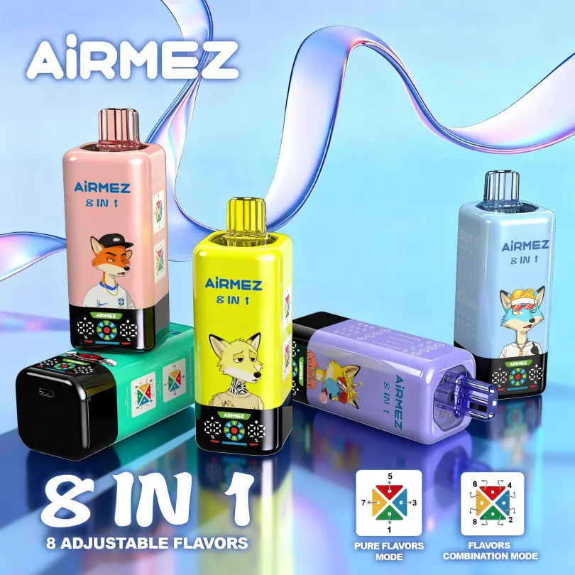Airmez 160k Puffs 8 in 1 Best Disposable Vape Free Shipping EU Warehouse 1 Airmez 160k Puffs 8 in 1 Best Disposable Vape Free Shipping EU Warehouse