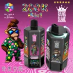 Bang Blaze 200k Puffs 6 v 1 nejdéle trvající jednorázové Vape Doprava zdarma