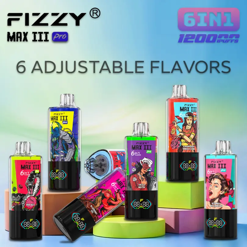 EU Warehouse Fizzy 150k Puffs 15 in 1 Disposable Vape Wholesale