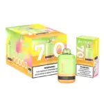 ES sandėlis Hifancy 70k Puffs 70000 Geriausias vienkartinis Vape Pen Nemokamas pristatymas