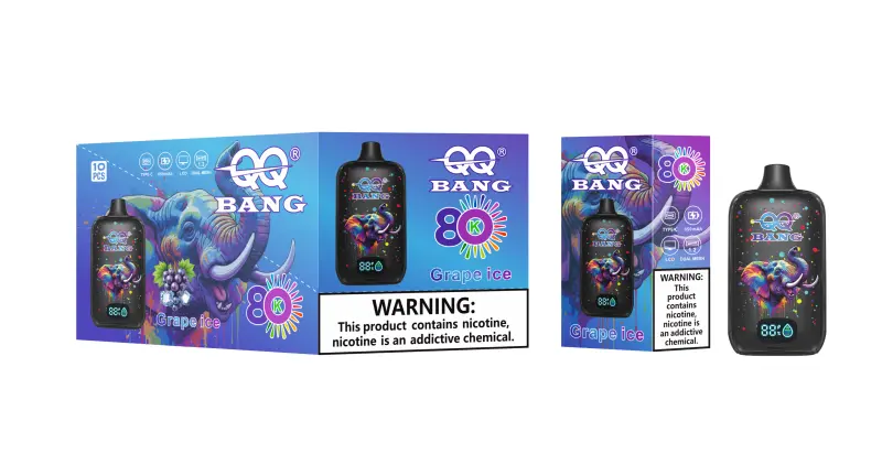 QQ Bang 80k Puffs 80000 Φτηνές μίας χρήσης Vape Pen Δωρεάν αποστολή