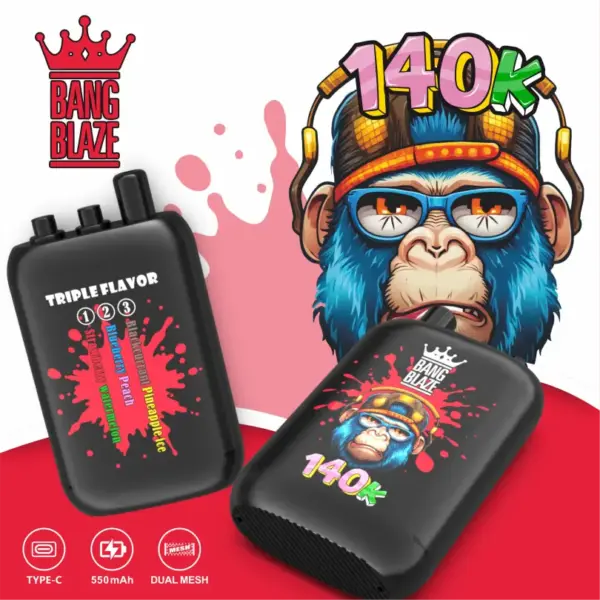 QQ Bang 80k Puffs 80000 Pigūs vienkartiniai Vape Pen Nemokamas pristatymas